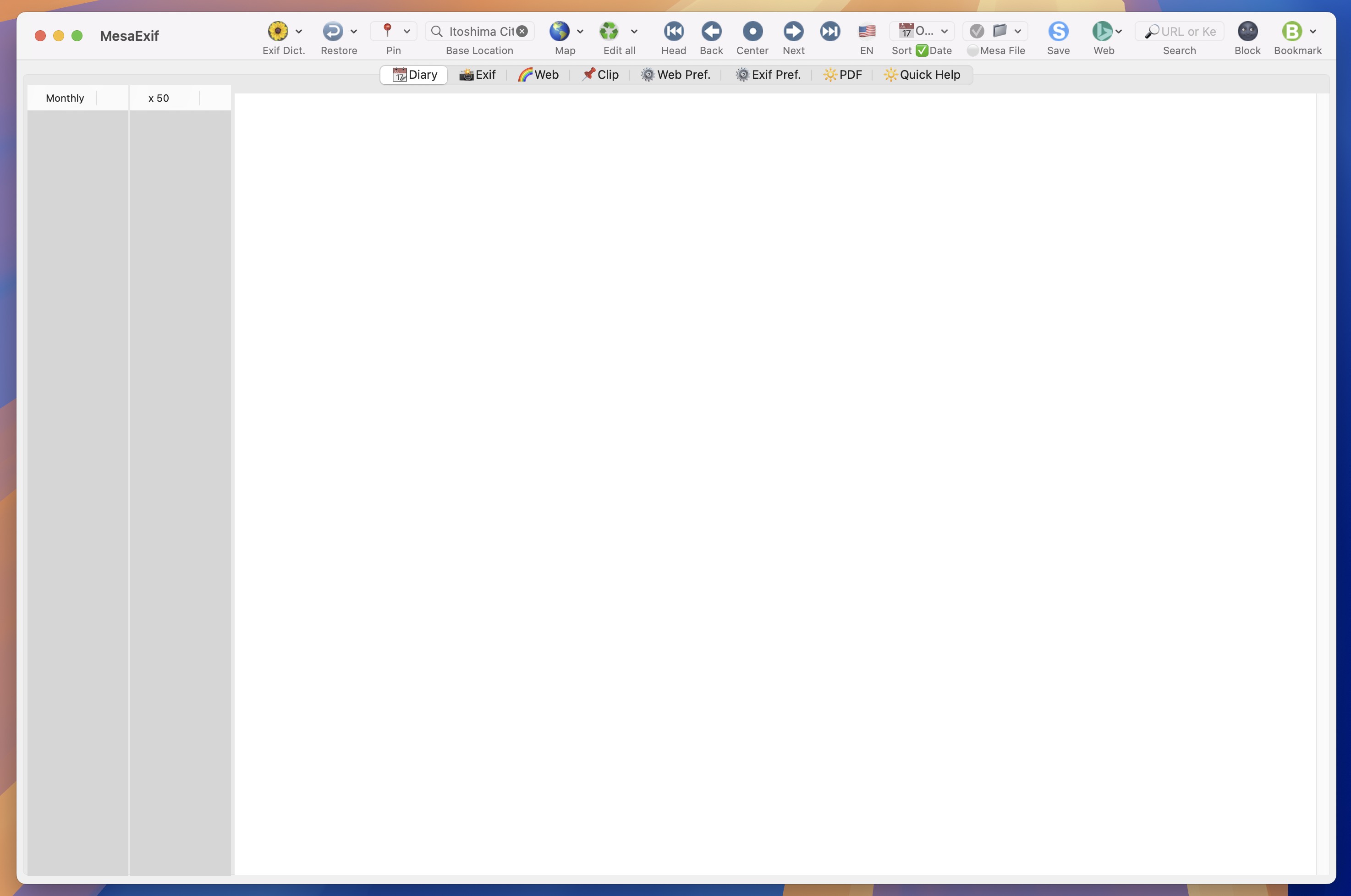 MesaExif for Mac v2.4.22 图像元数据编辑器-1