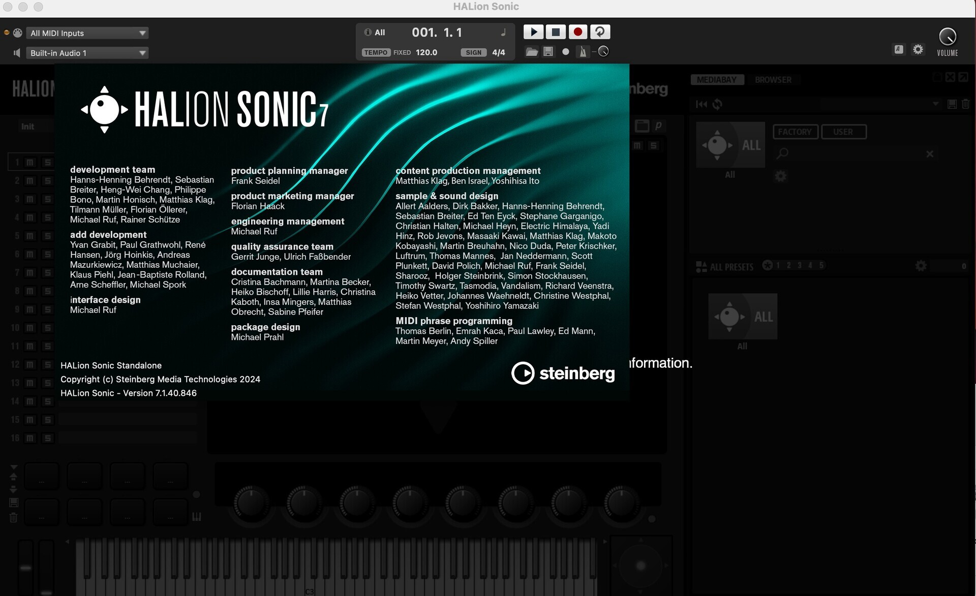 Steinberg HALion for Mac v7.1.40 音乐合成器和样本平台-1