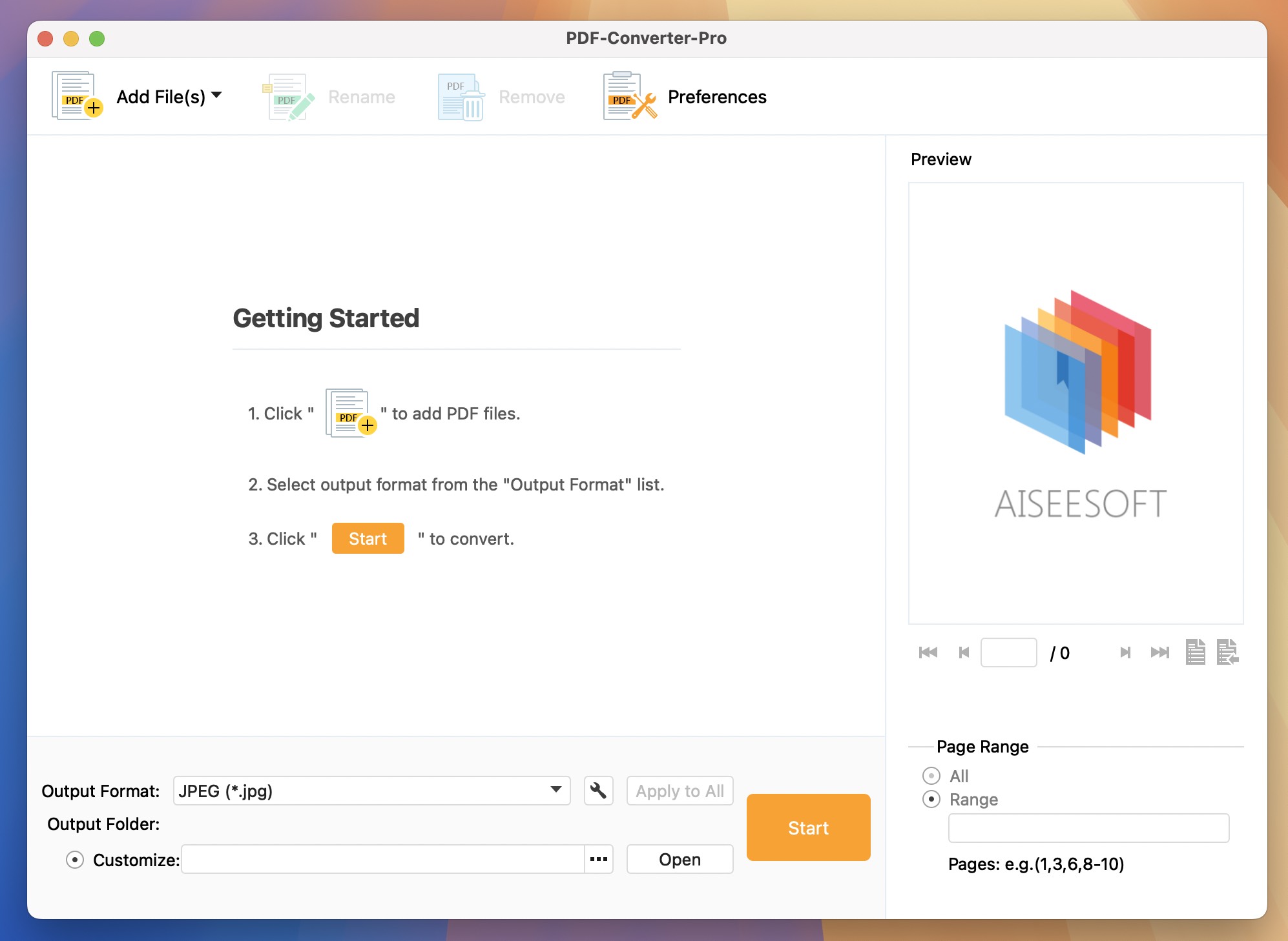 Aiseesoft PDF Converter Pro for Mac v3.3.67 多功能PDF转换器-1
