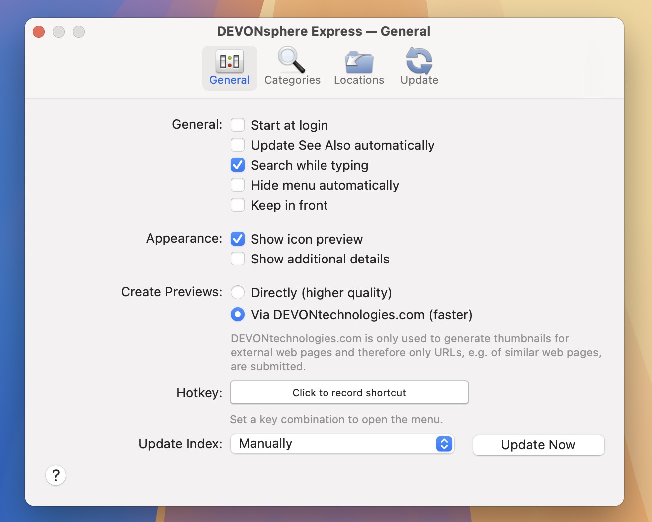 DEVONsphere Express for Mac v1.9.8 智能文件管理搜索工具-1