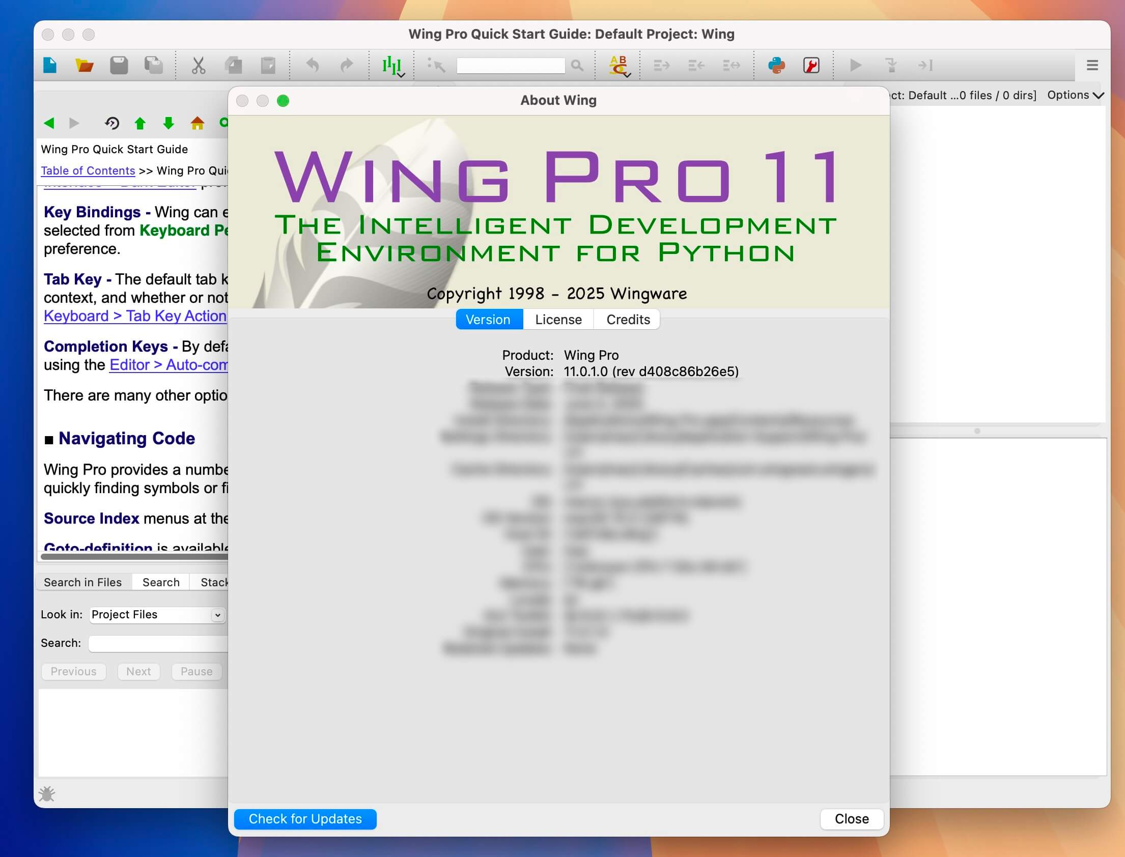 Wing Pro for Mac v11.0.2 专业Python集成开发工具-1
