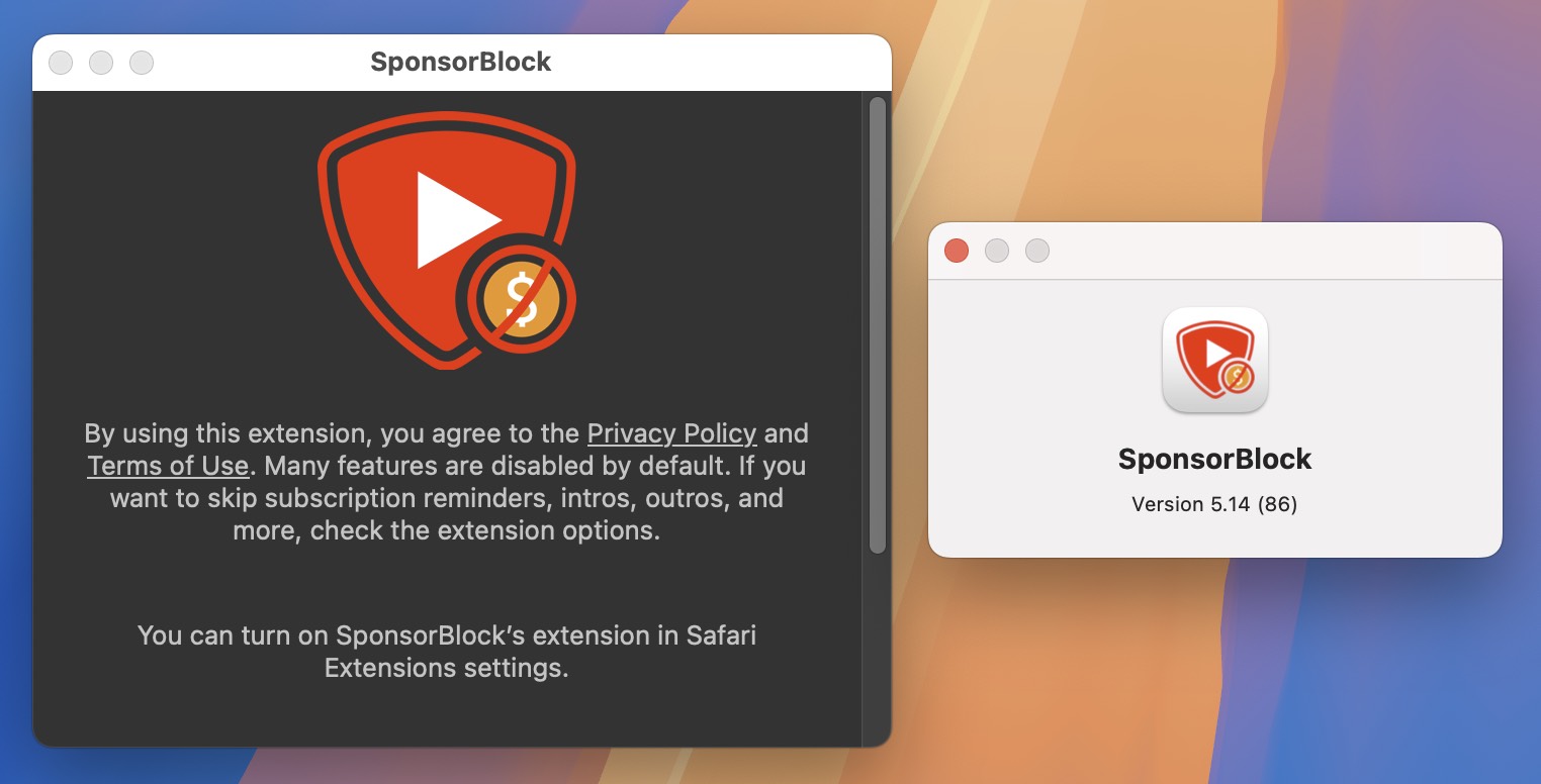 SponsorBlock for Mac v5.14.0 跳过youtube赞助商广告-1 SponsorBlock for Mac v5.14.0 跳过youtube赞助商广告-1