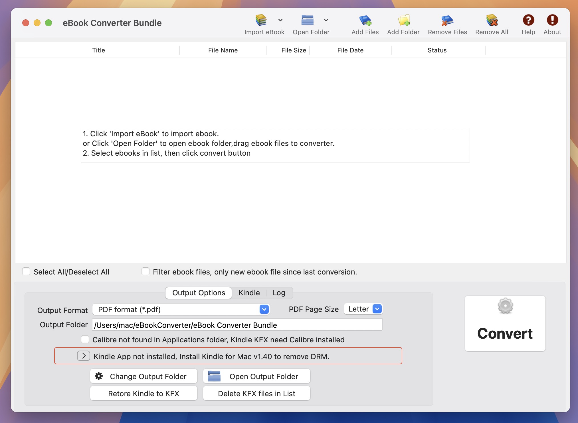eBook Converter Bundle for Mac v3.25.10120 电子书格式转换工具-1