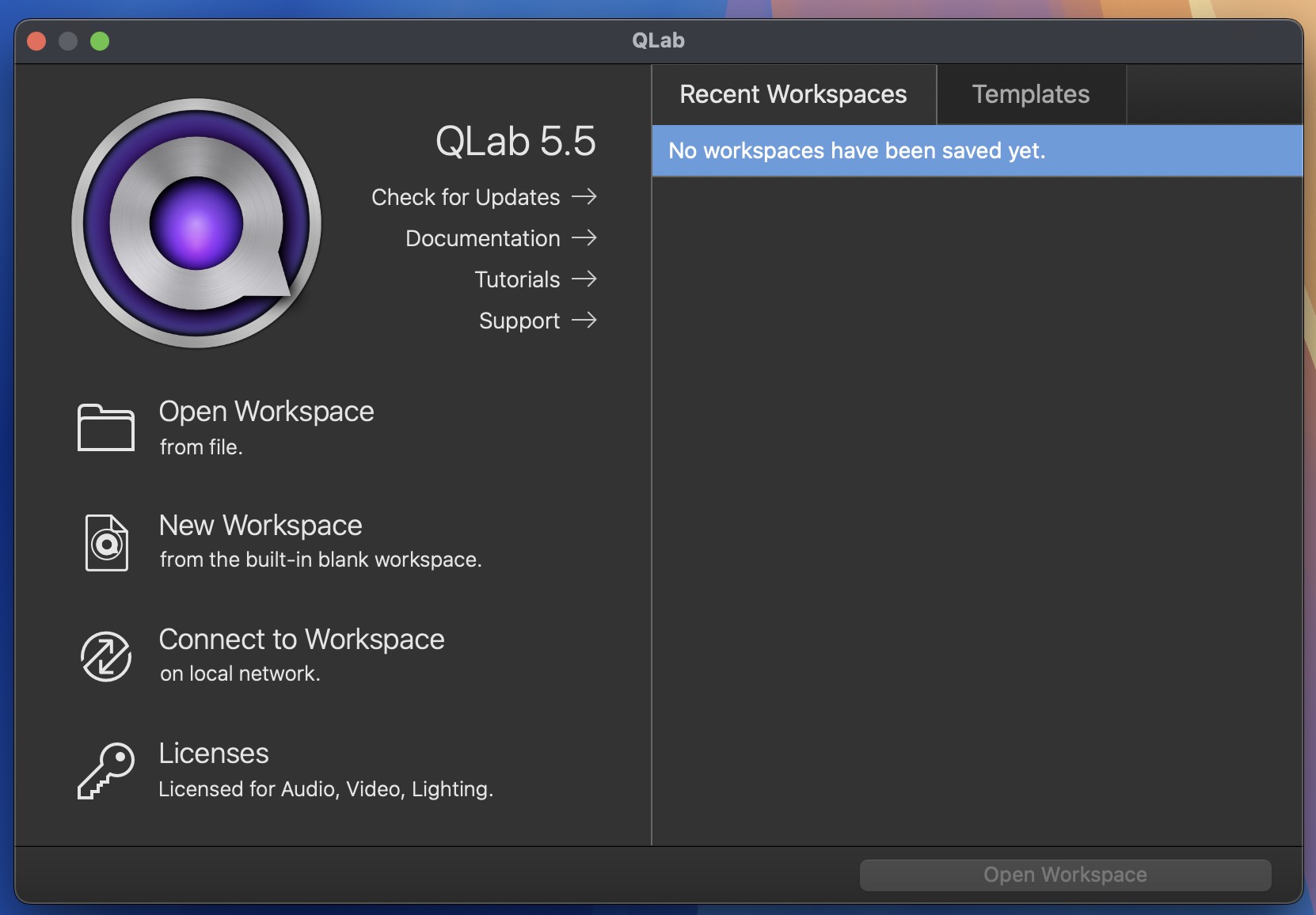 QLab Pro for Mac v5.5.0 舞台多媒体控制工具-1