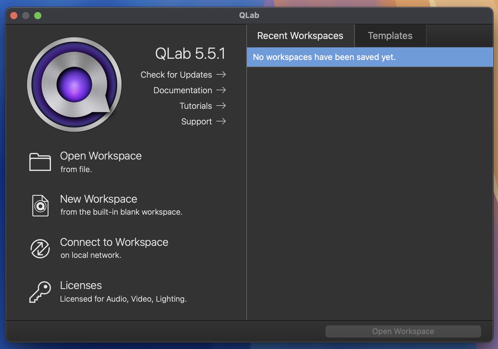 QLab Pro for Mac v5.5.1 舞台多媒体控制工具-1 QLab Pro for Mac v5.5.1 舞台多媒体控制工具-1