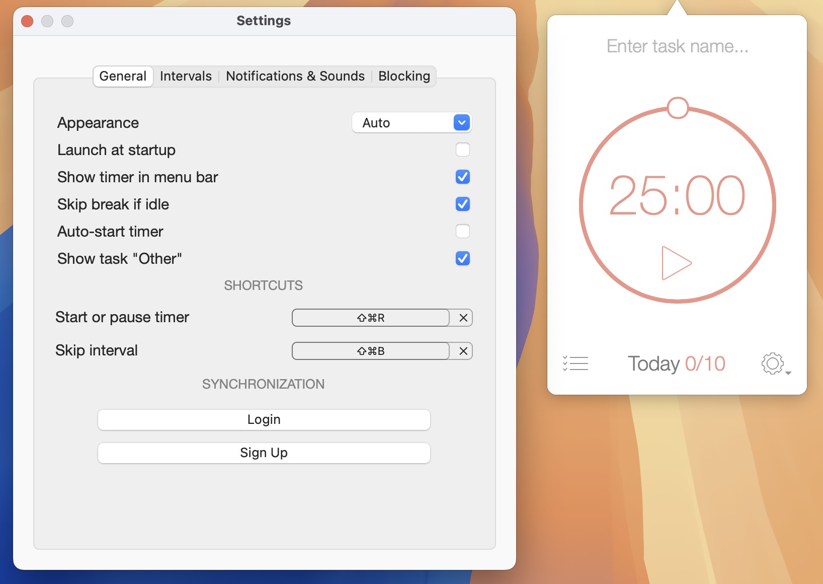 Be Focused Pro for Mac v2.5.2 个人任务时间管理工具-1