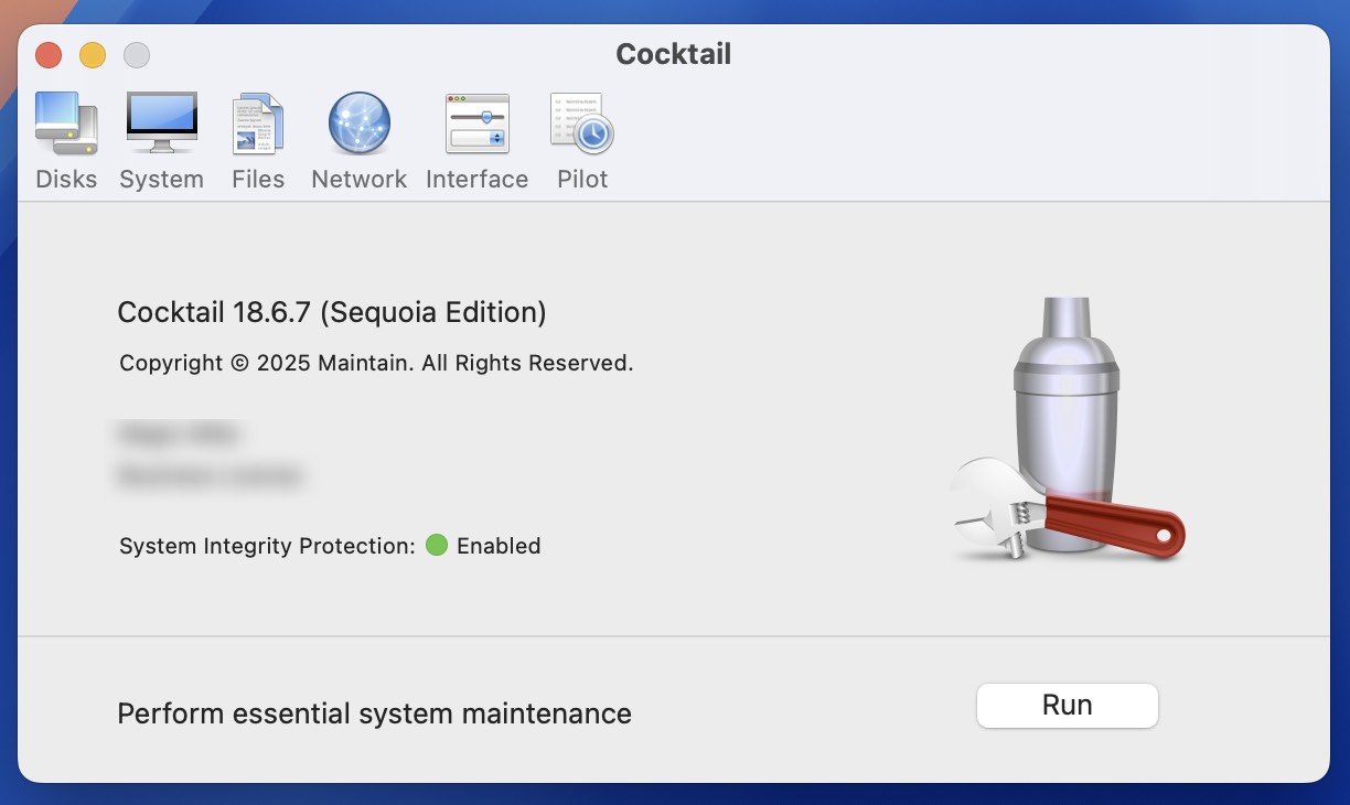 Cocktail for Mac v18.7 系统清理优化软件-1