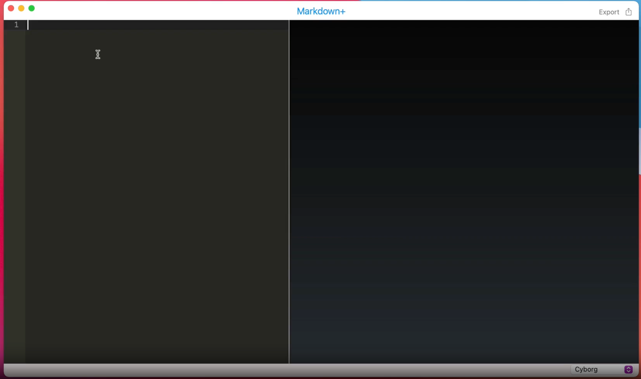 Markdown+ for Mac v4.2 Markdown文档编辑工具-1
