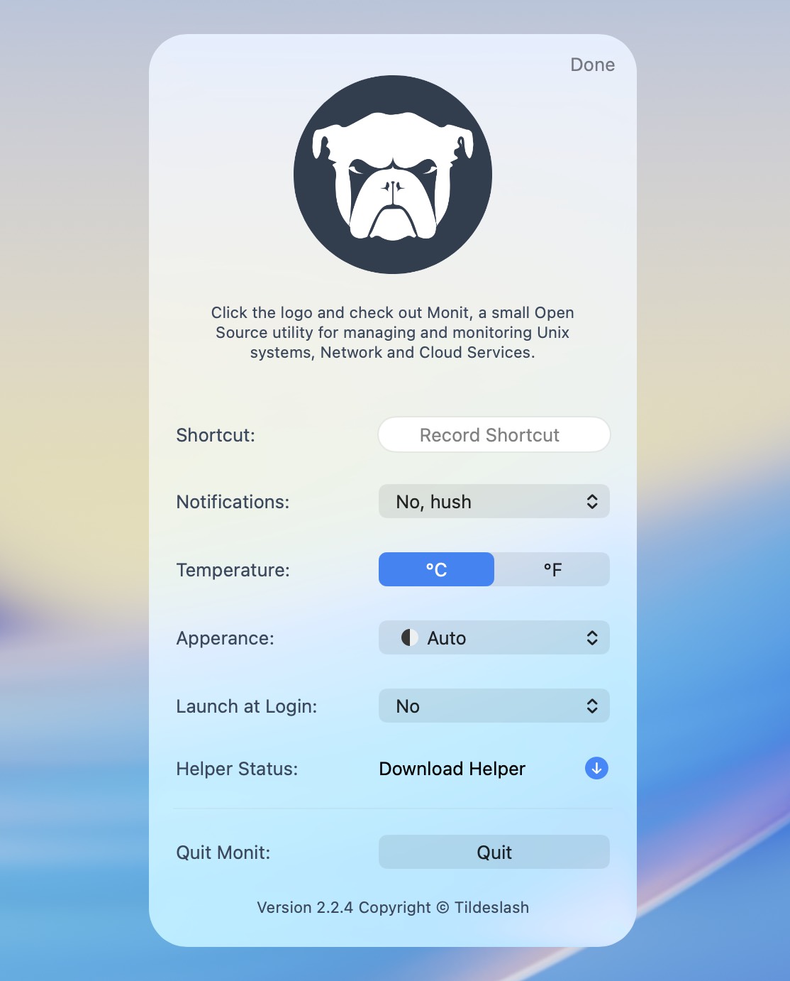 Monit for Mac v2.2.4 系统监控工具-1